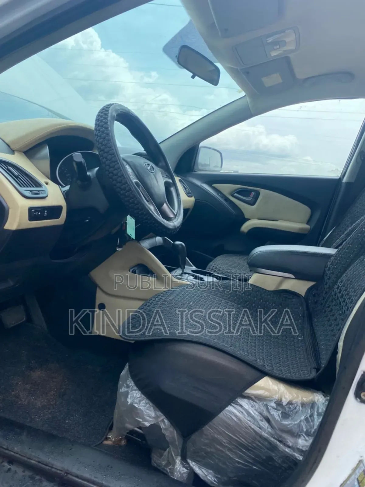 Hyundai Tucson GLS AWD 2014 Blanc cassé