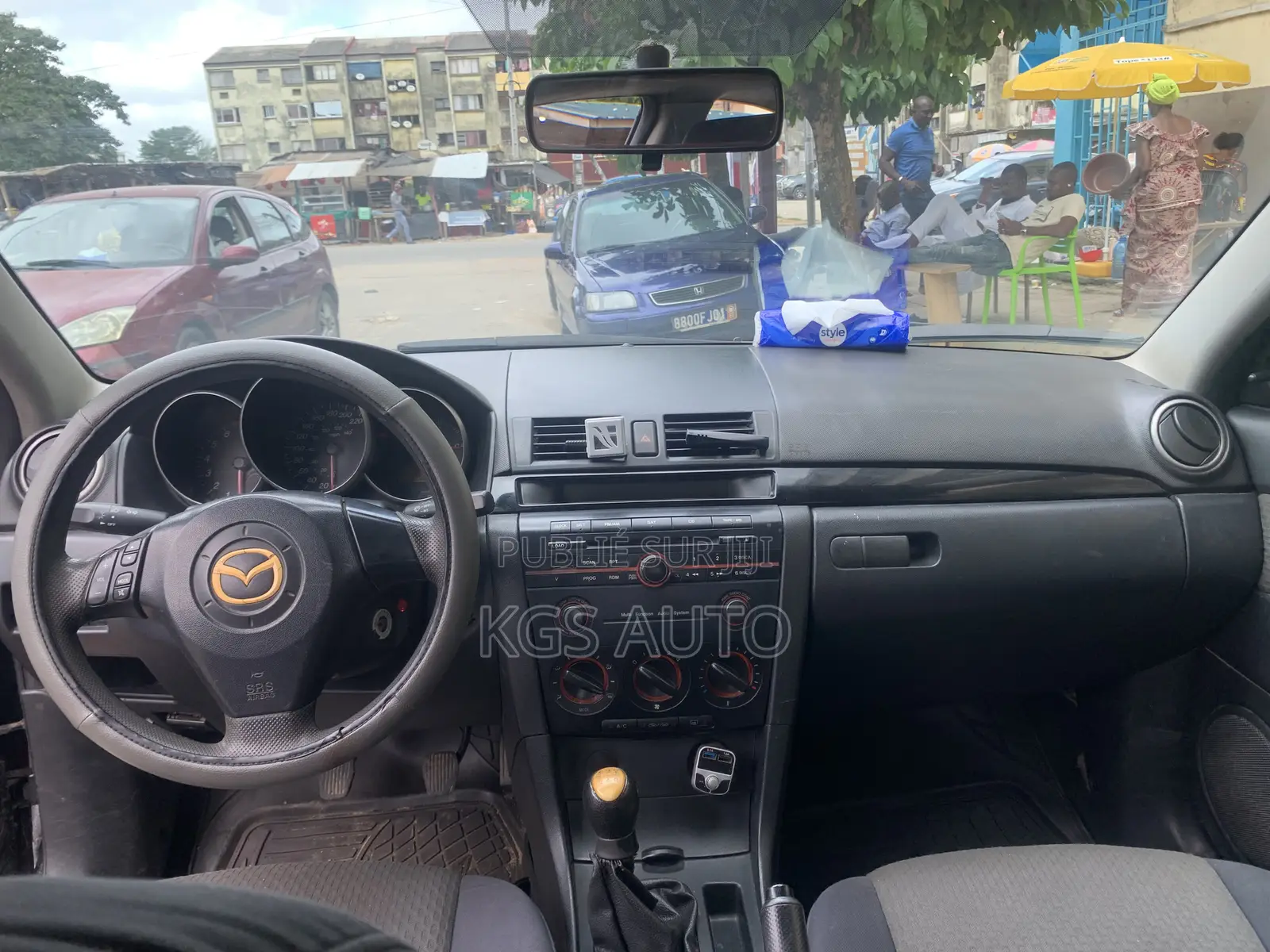 Mazda 3 Sedan 2005 Gris