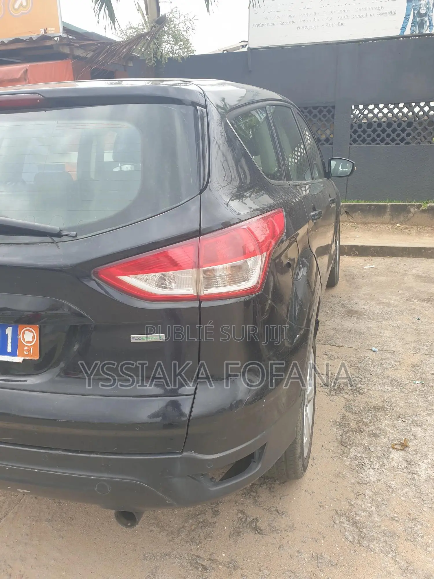 Ford Escape Titanium 4x4 2016 Noir Mat