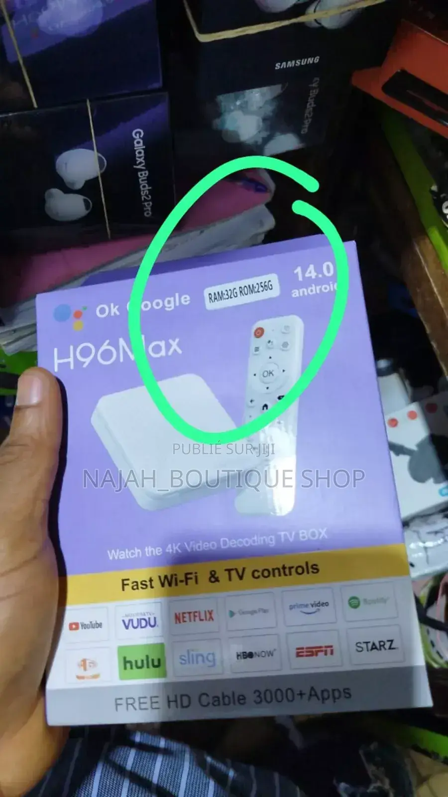 Tv Box H96 Max 8kultra Hd