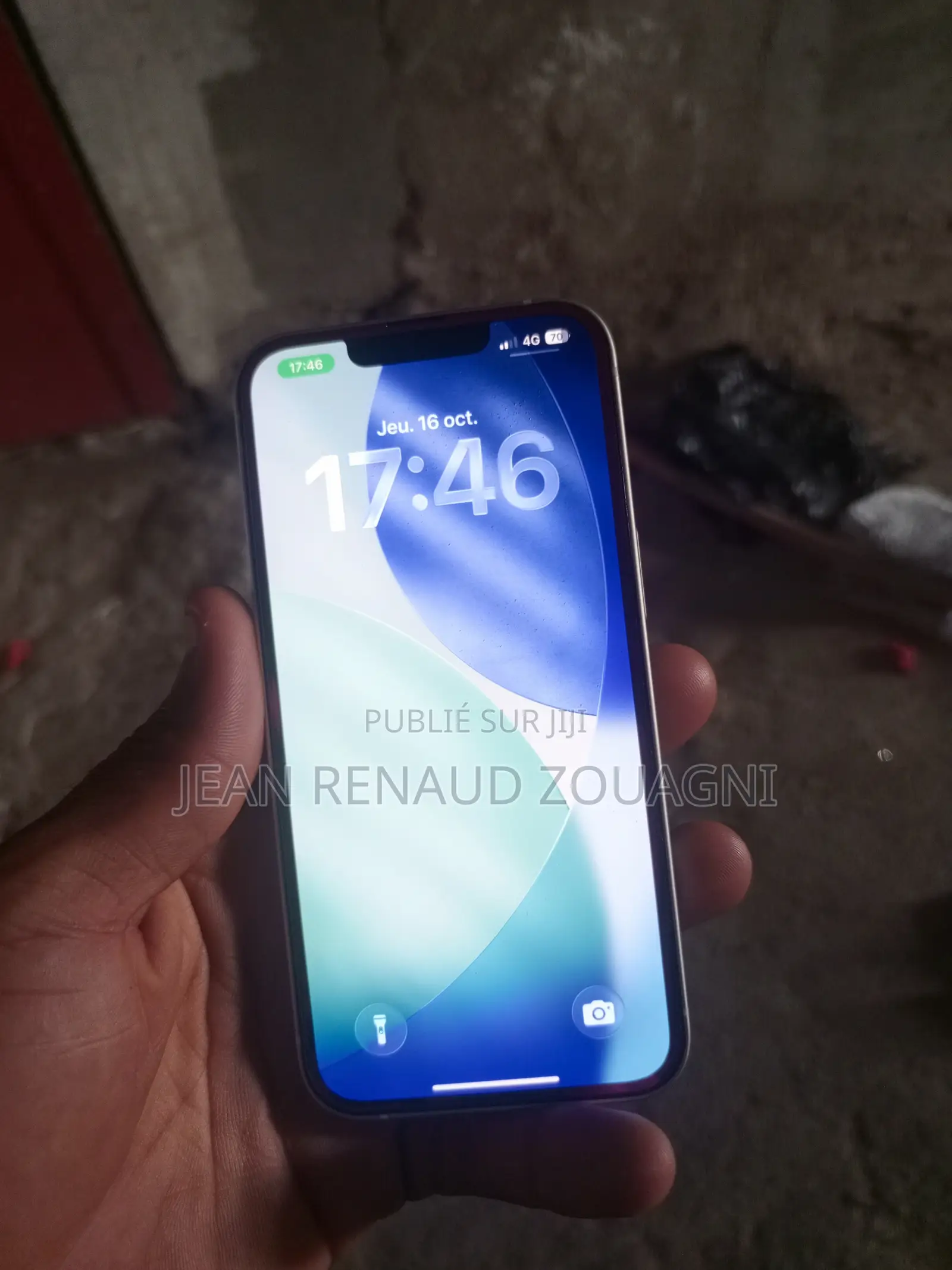 New Apple iPhone 13 128 GB Doré