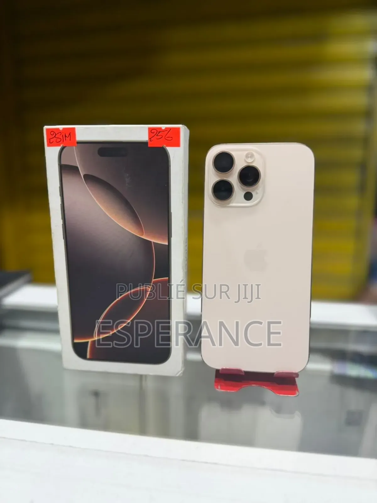 Apple iPhone 16 Pro Max 256 GB Or rose