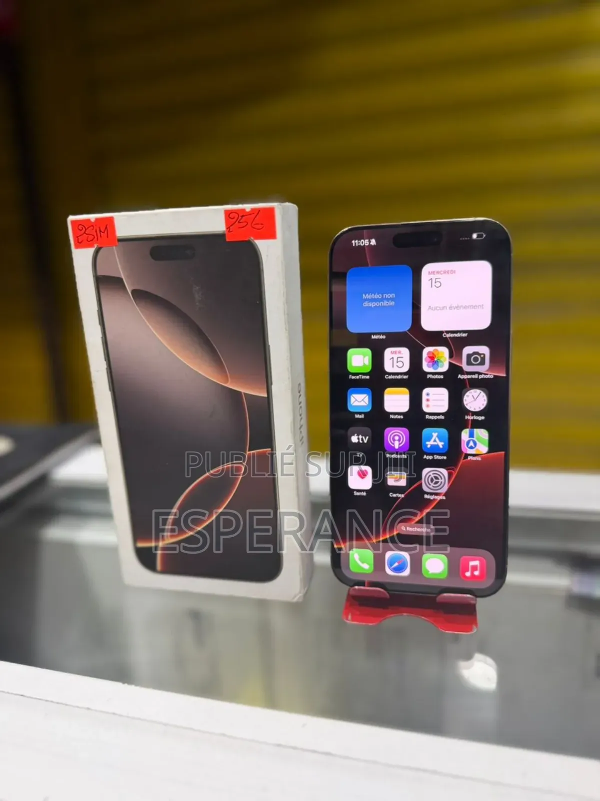 Apple iPhone 16 Pro Max 256 GB Or rose