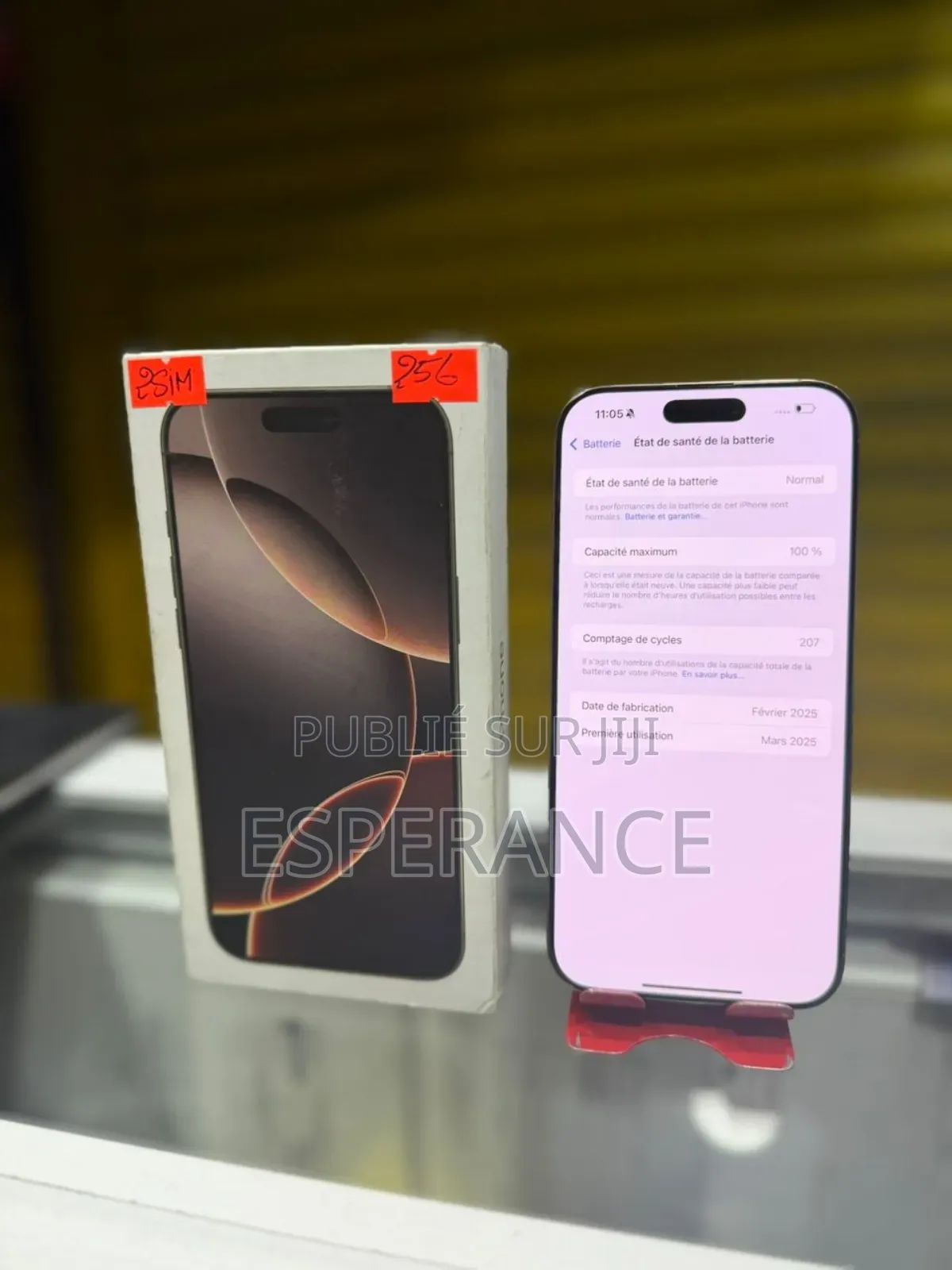 Apple iPhone 16 Pro Max 256 GB Or rose