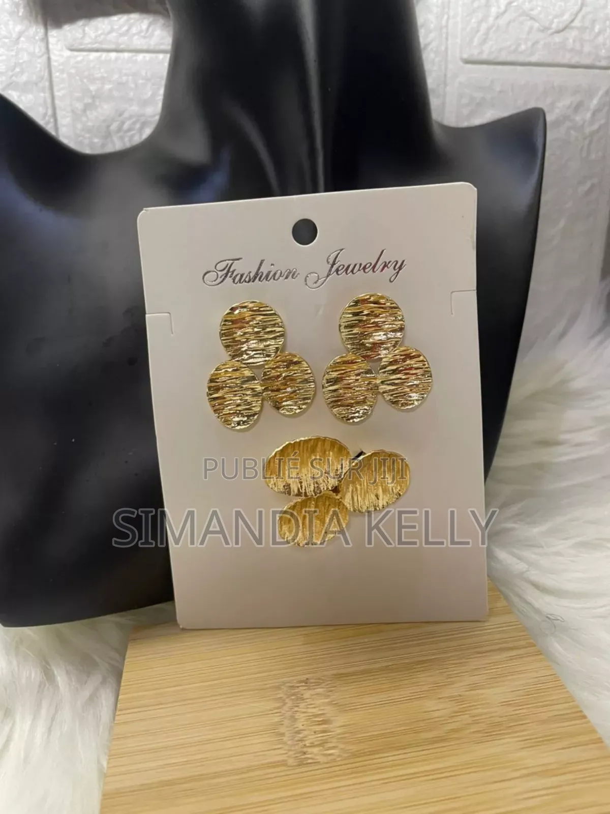 Ensemble Boucles d'Oreilles Bague