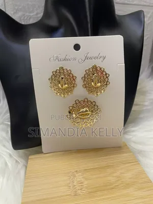 Ensemble Boucles d'Oreilles Bague