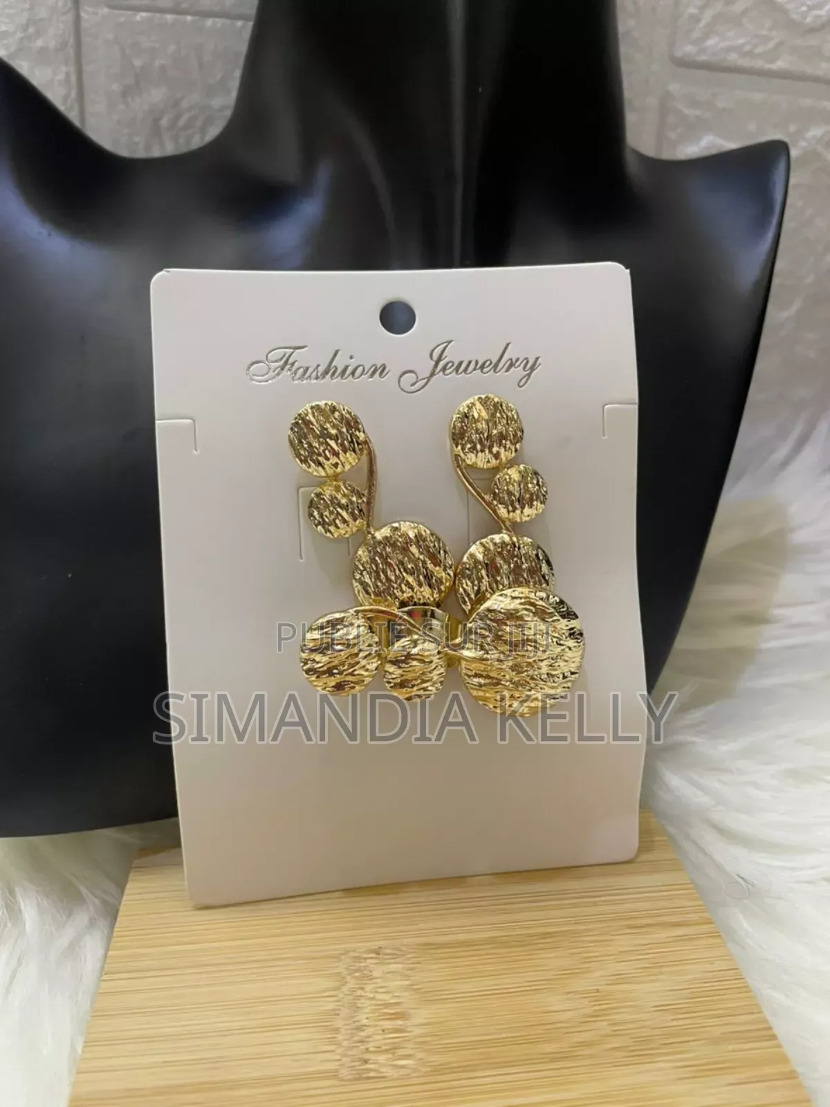 Ensemble Boucles d'Oreilles Bague