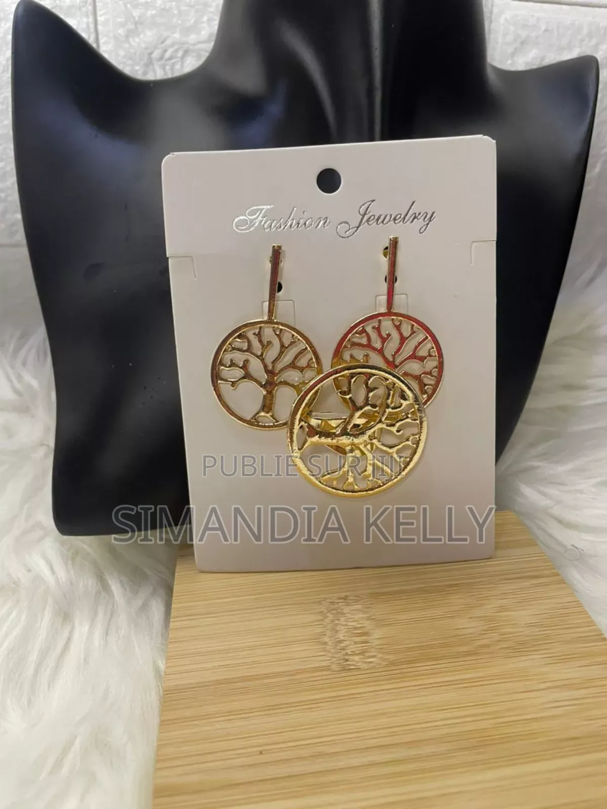 Ensemble Boucles d'Oreilles Bague