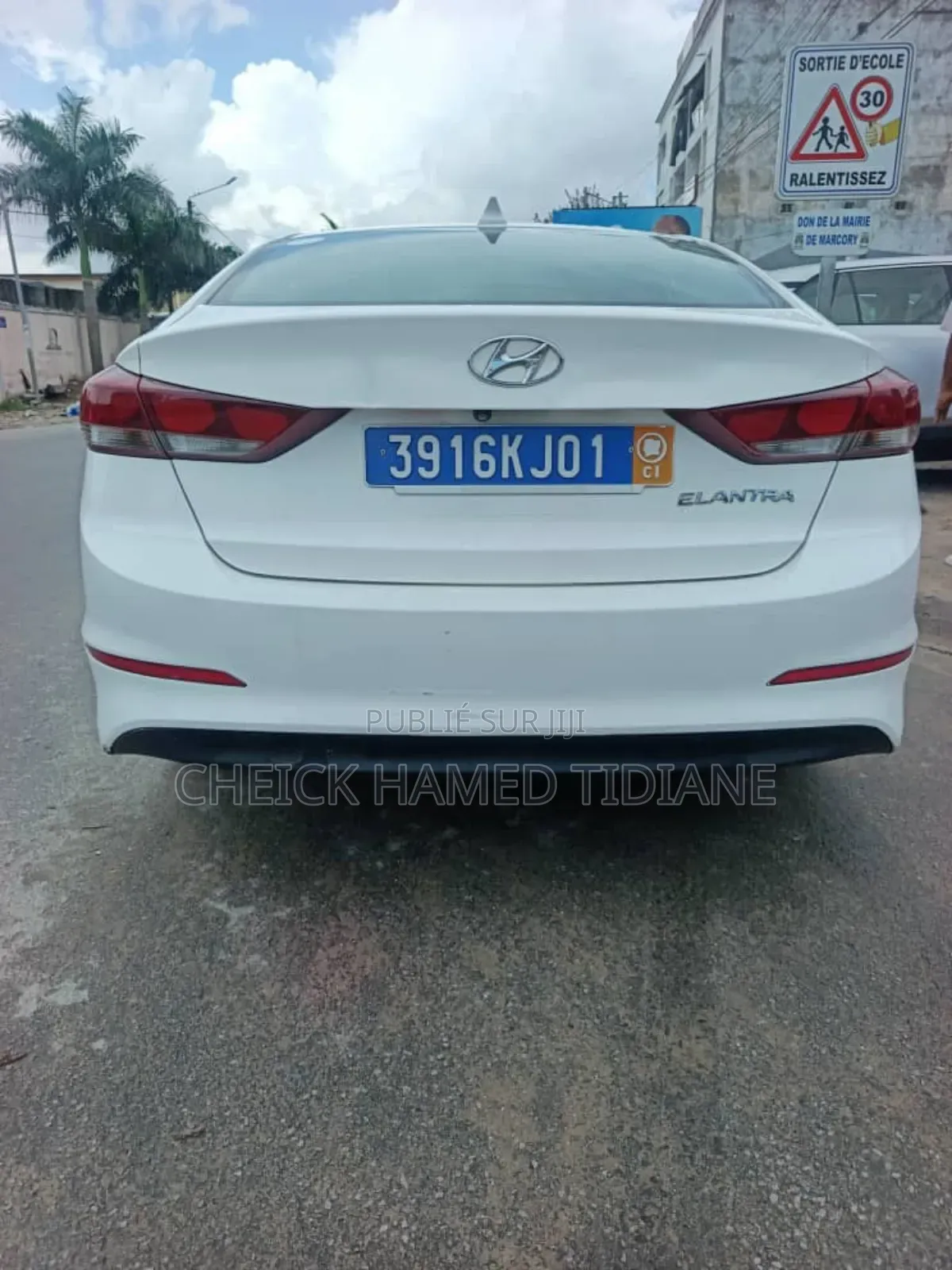 Hyundai Elantra 2017 Blanc