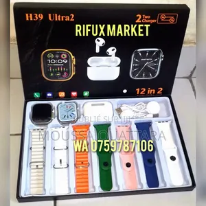 Photo - Montre Intelligente Connectée H39 12 en 2 Avec Plusieurs Manches