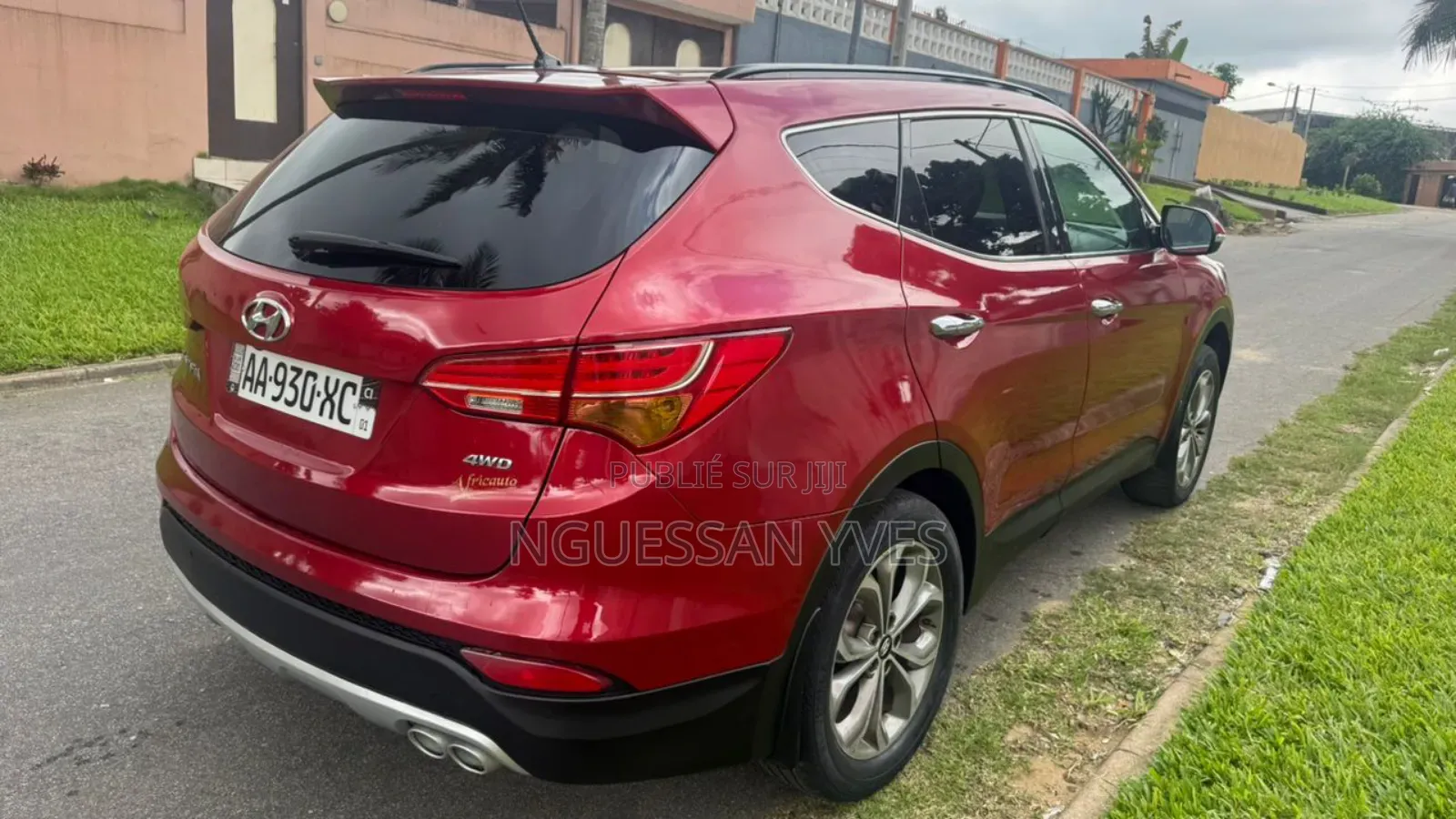 Hyundai Santa Fe 2015 Rouge