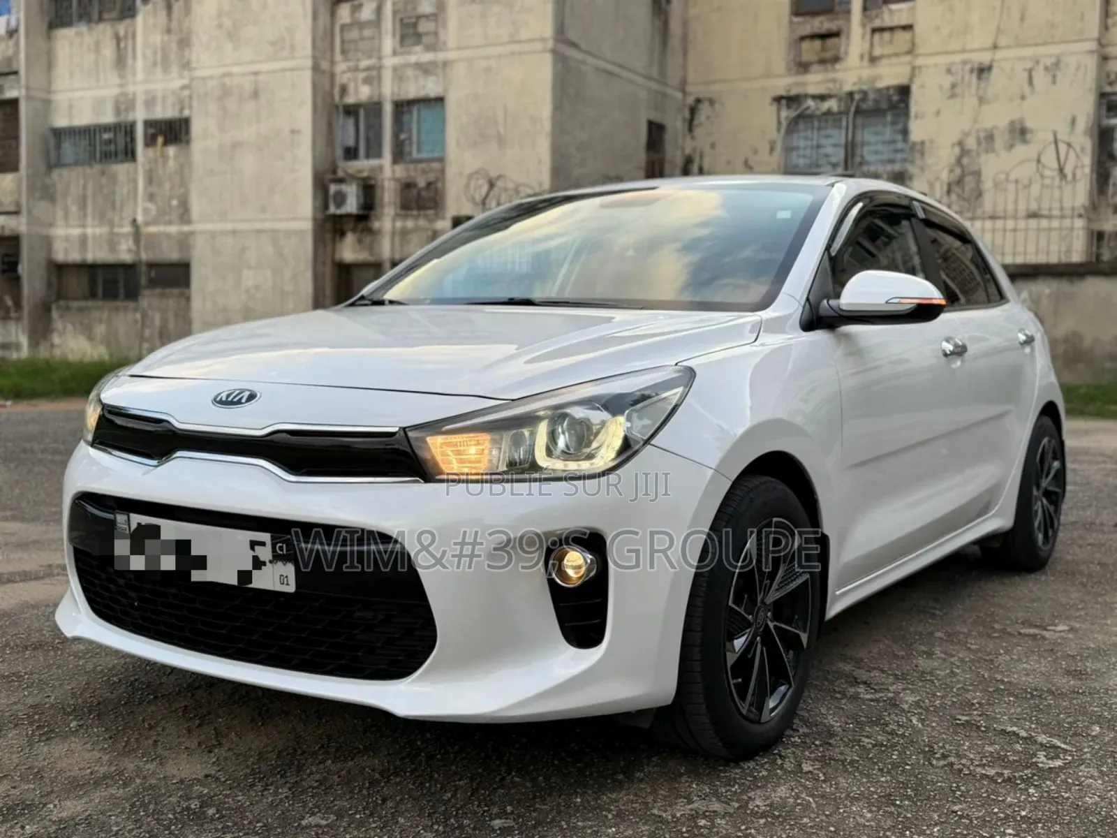 Kia Rio 2020 Blanc