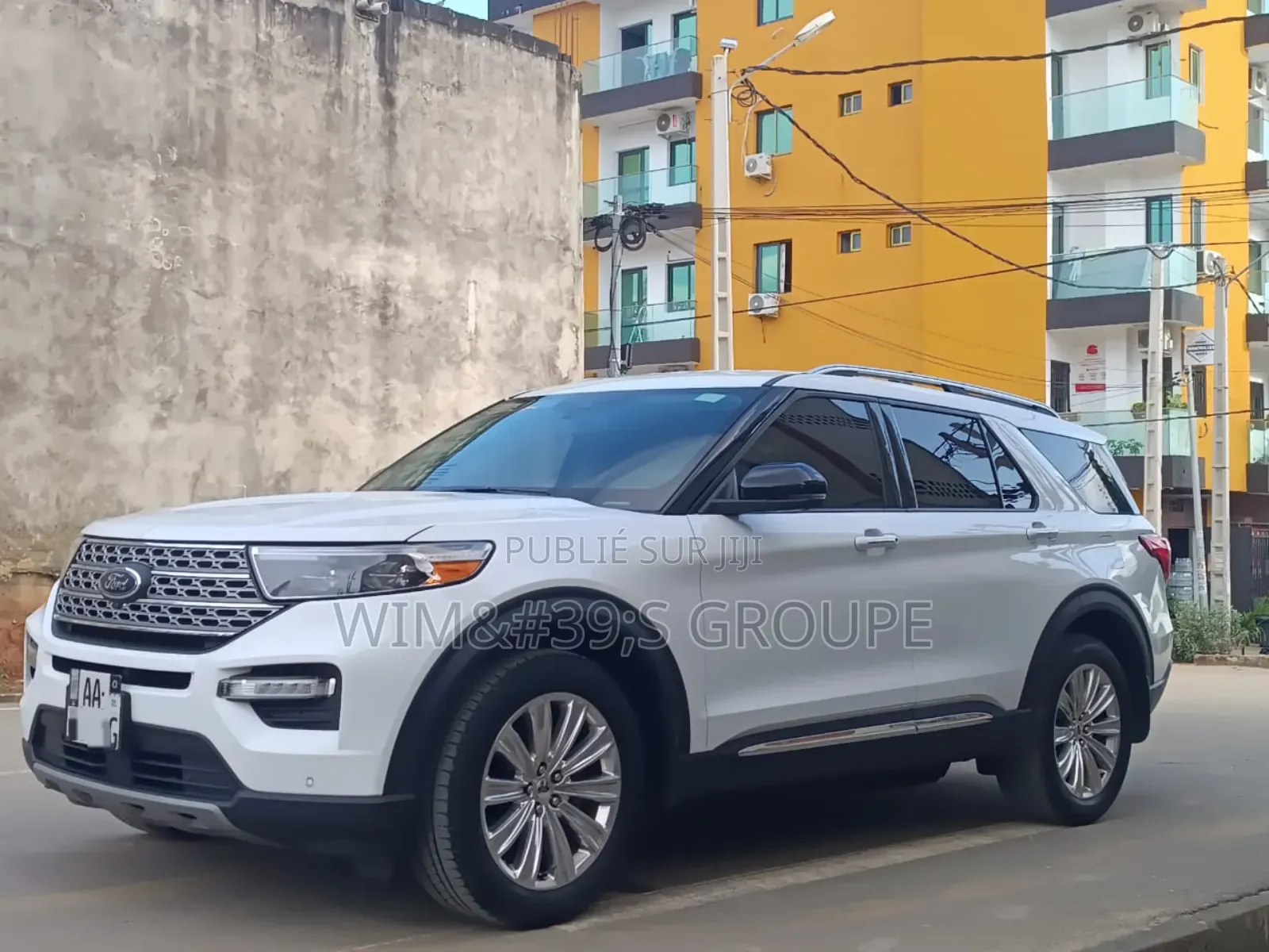 Ford Explorer 2021 Blanc