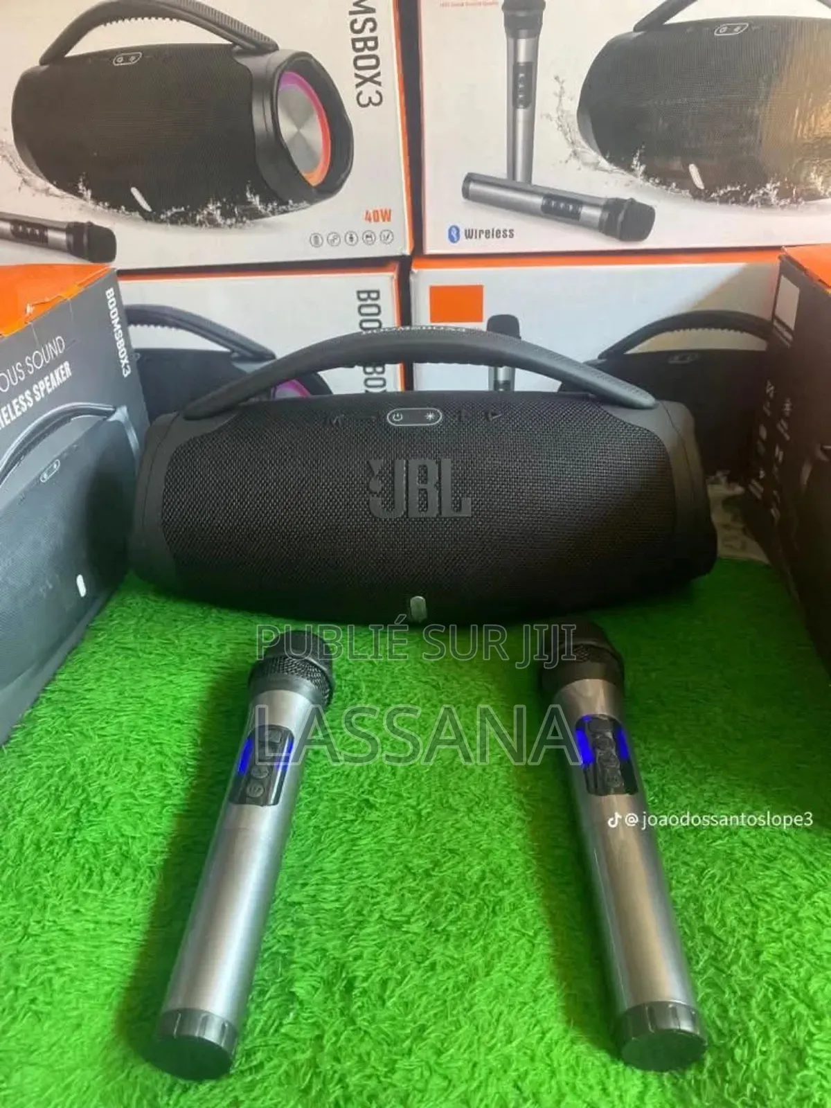 JBL Boombox 3 Avec 2 Micro