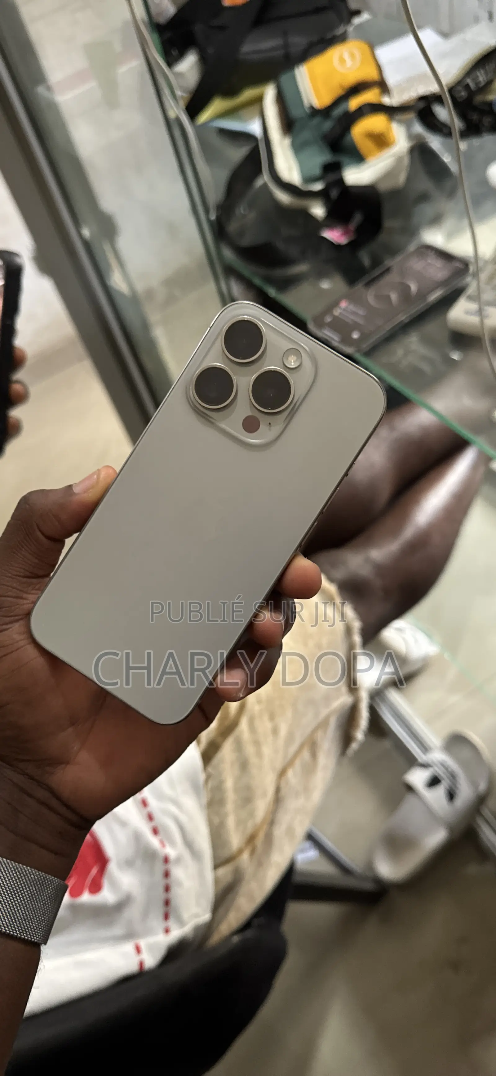 Apple iPhone 15 Pro 128 GB Argenté