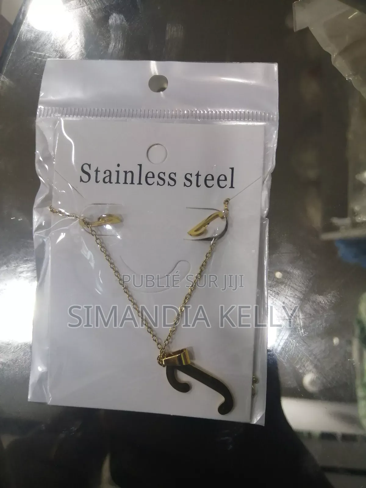 Ensemble Chaîne Boucle d'Oreille