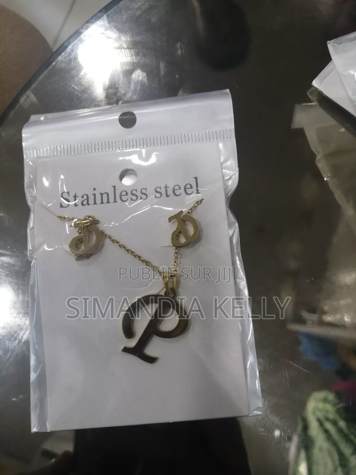 Ensemble Chaîne Boucle d'Oreille