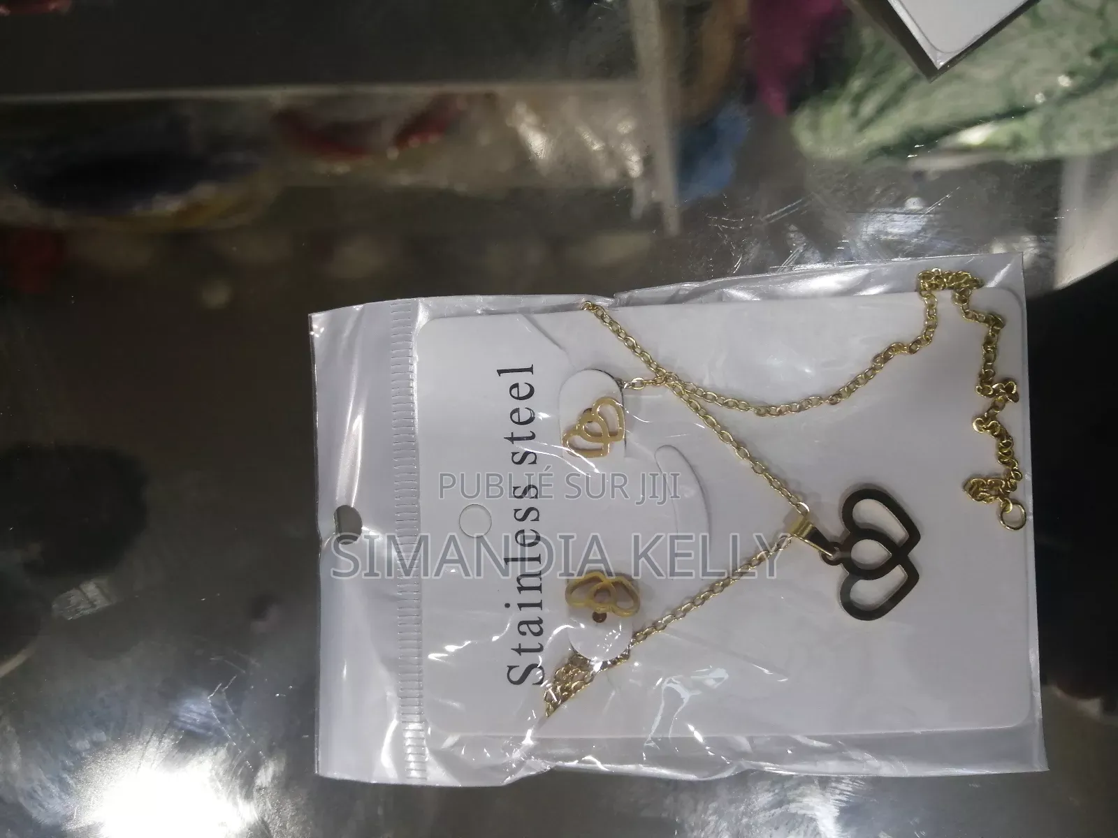 Ensemble Chaîne Boucle d'Oreille