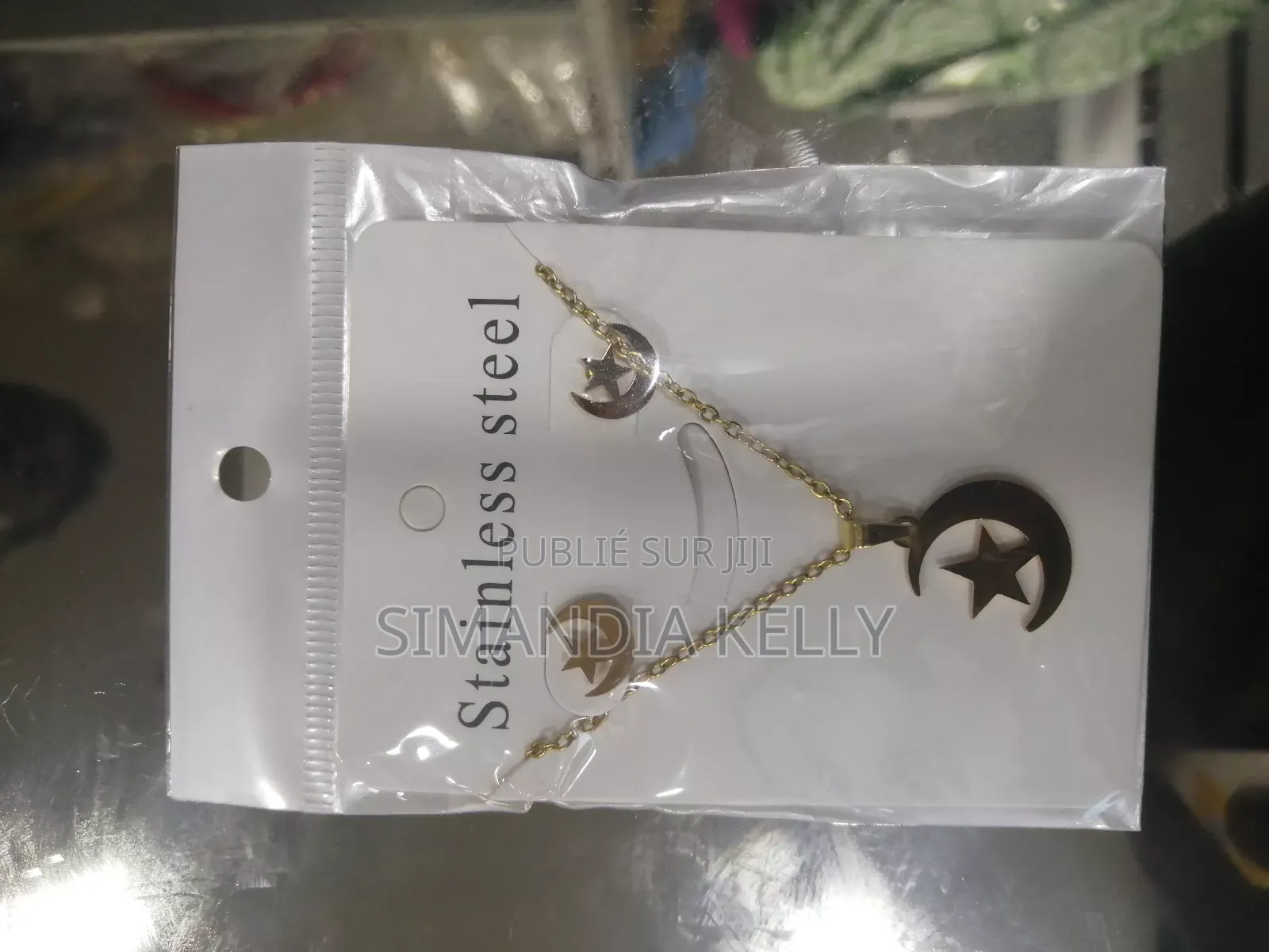 Ensemble Chaîne Boucle d'Oreille