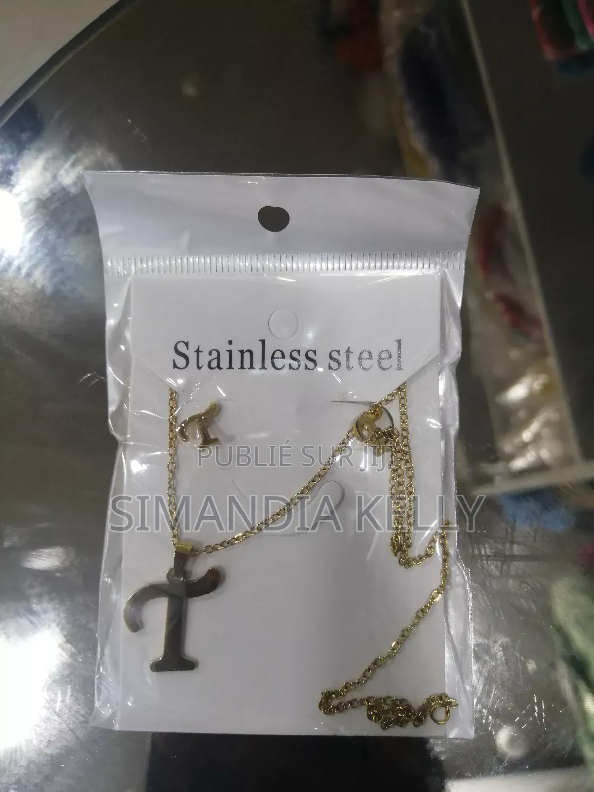 Ensemble Chaîne Boucle d'Oreille