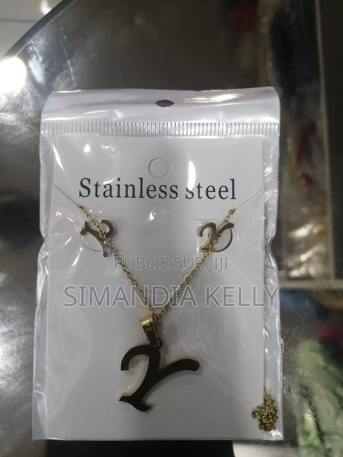 Ensemble Chaîne Boucle d'Oreille