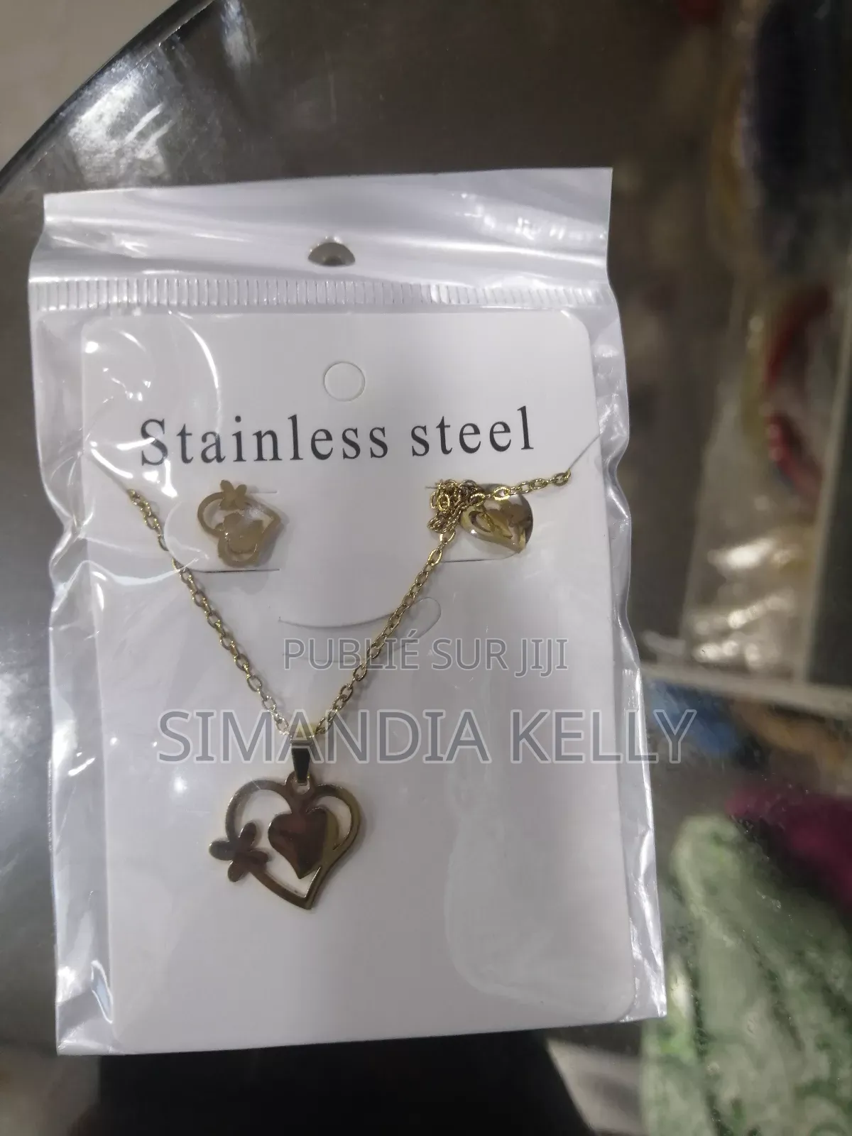 Ensemble Chaîne Boucle d'Oreille