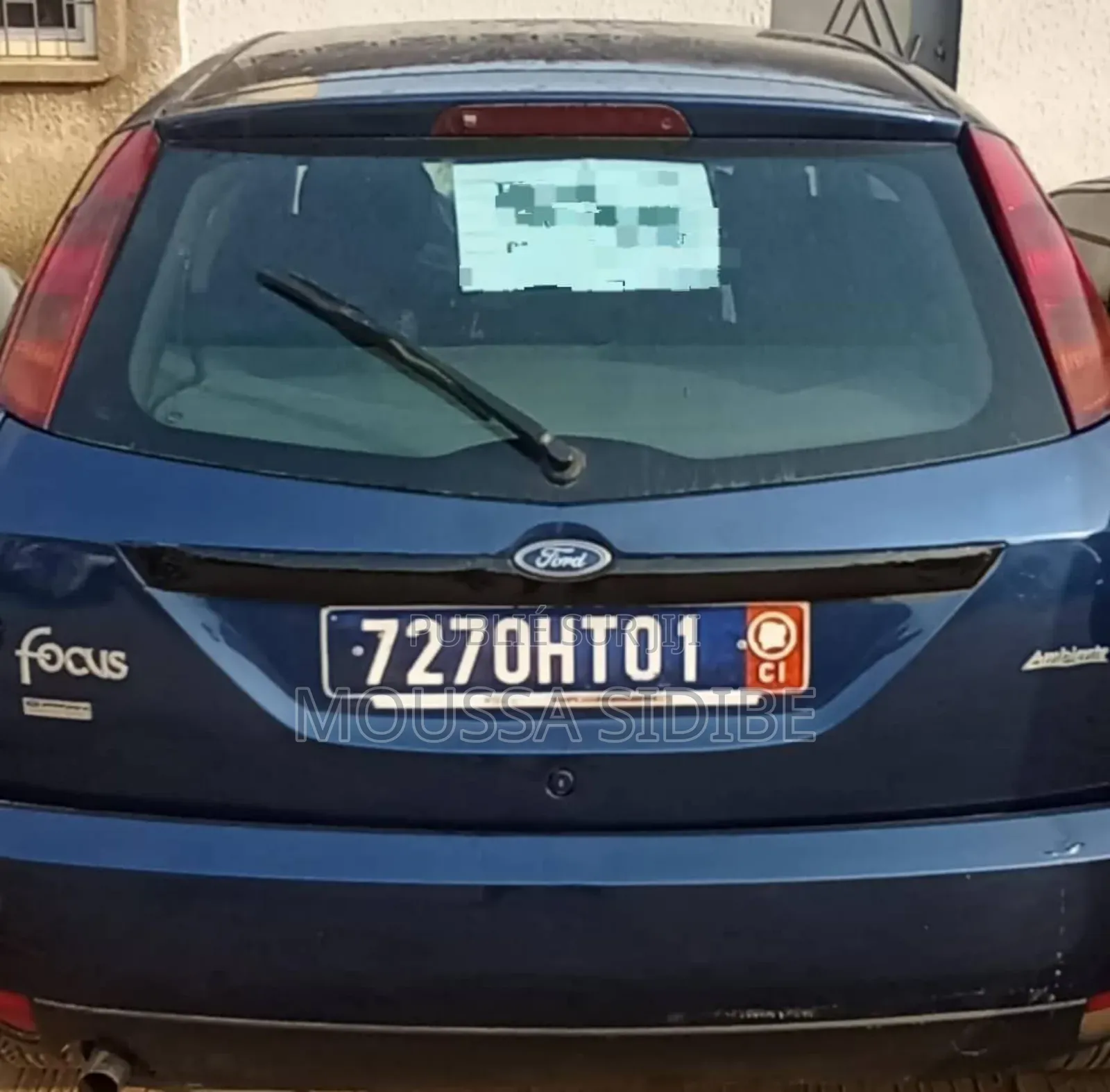 Ford Focus 2001 Blue