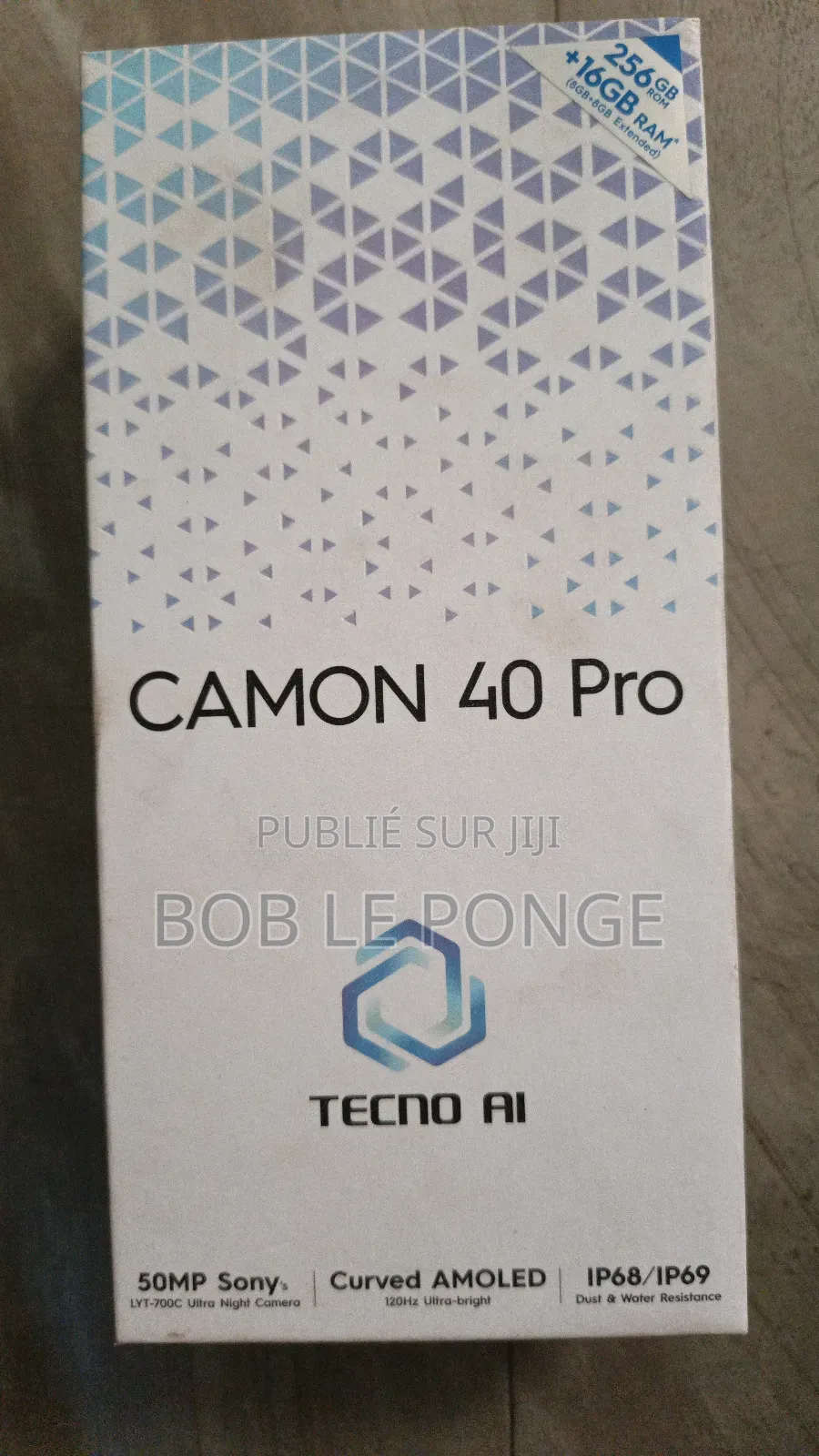 New Tecno Camon 40 Pro 256 GB Black