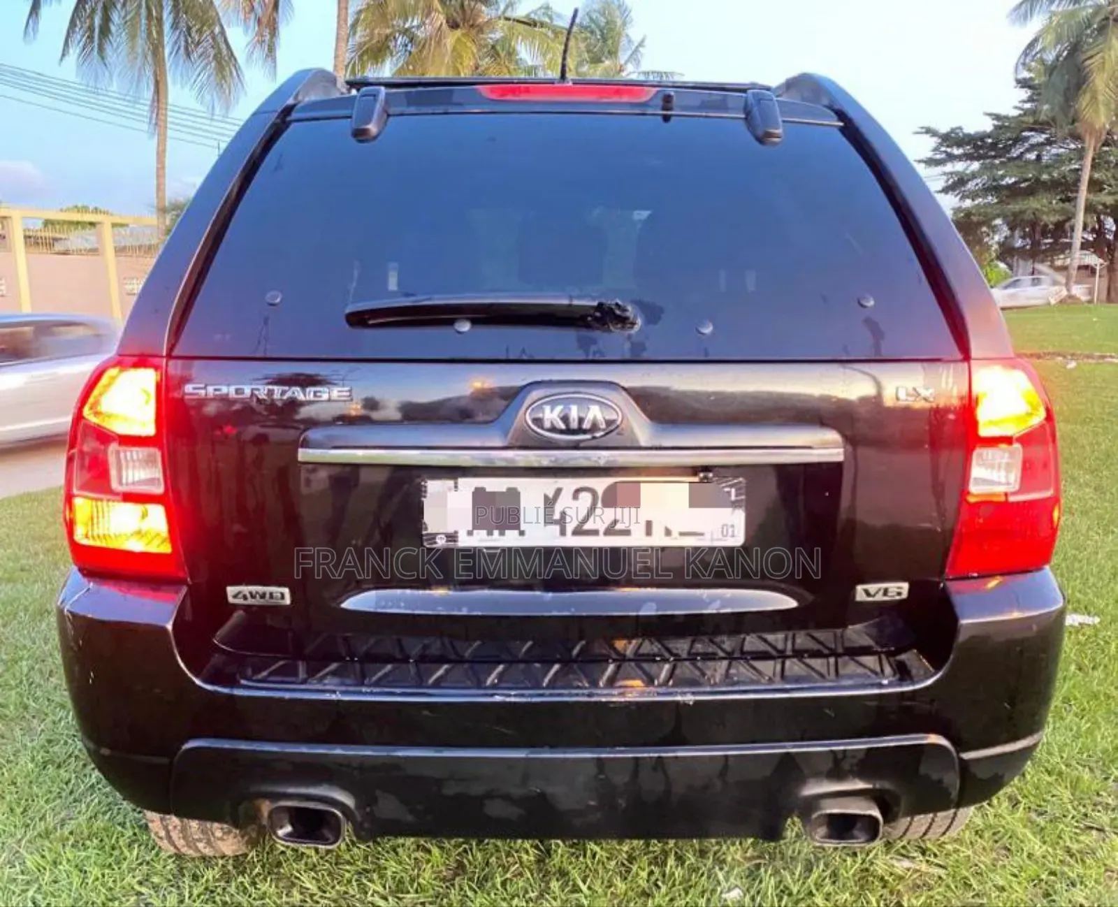 Kia Sportage LX 4dr SUV  4x4 (2.0L 4cyl 5M) 2008 Black