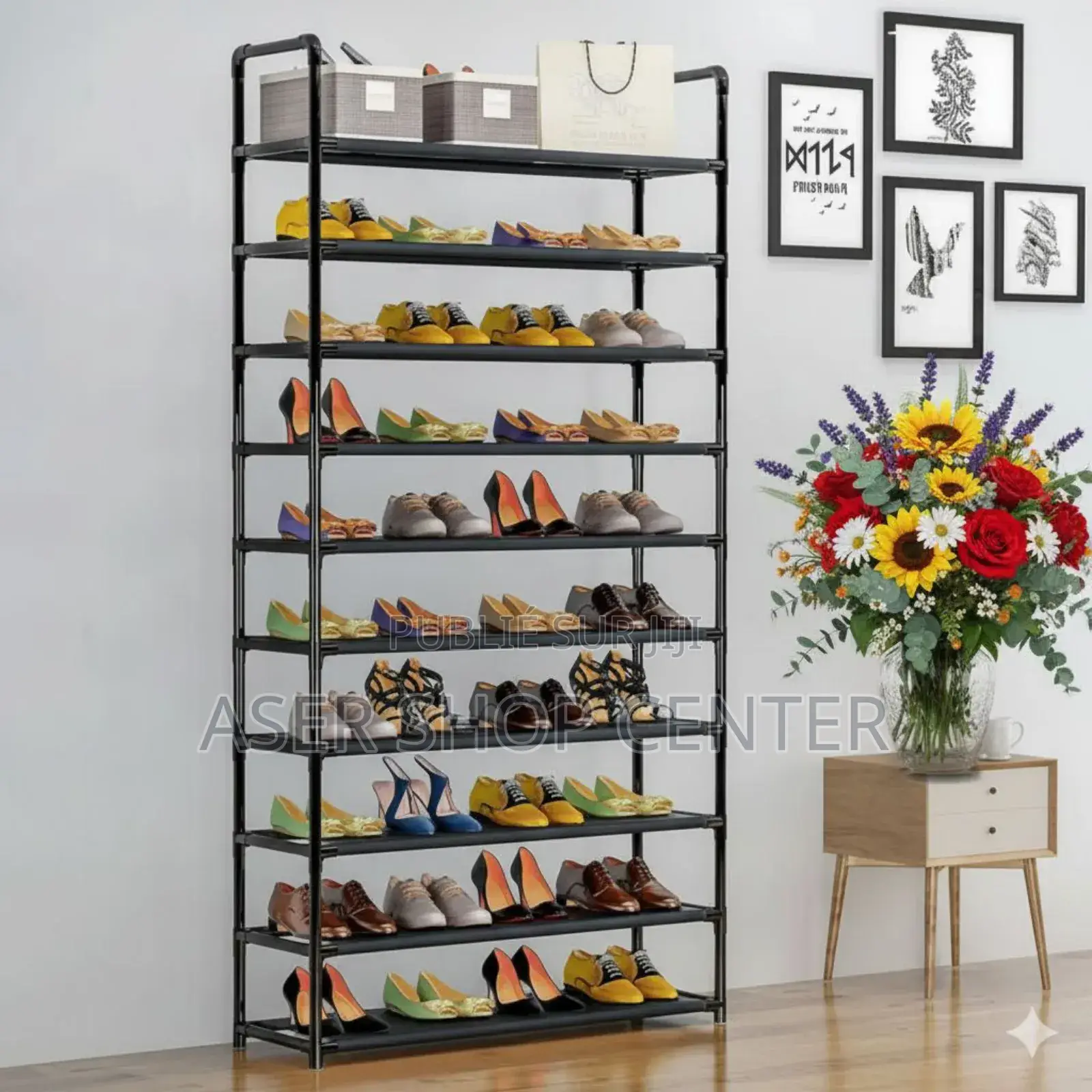 Étagères À Chaussures 8 Rangés