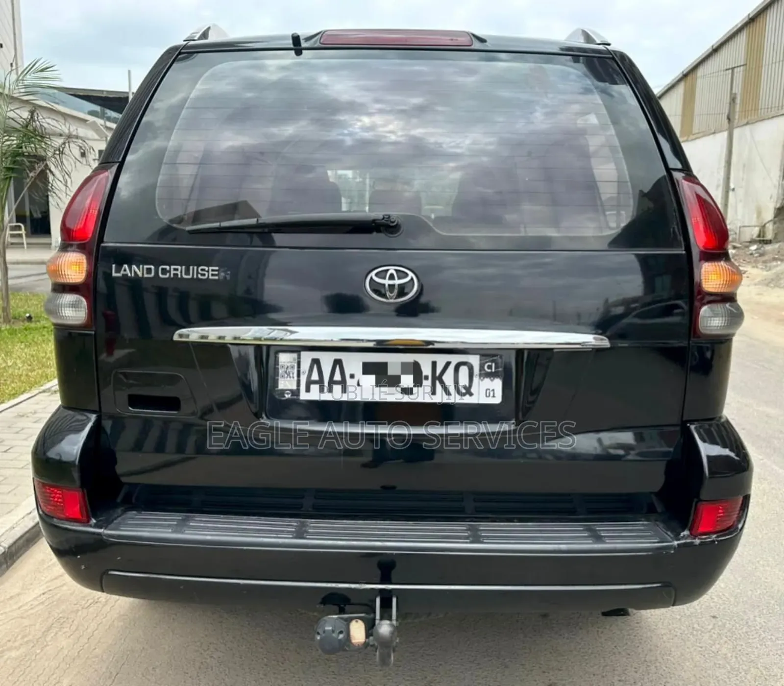 Toyota Land Cruiser Prado 3.0 D-4D 5dr 2008 Black