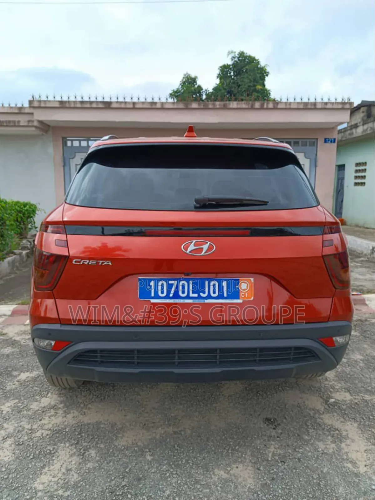 Hyundai Creta 2023 Orange