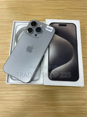 Photo - New Apple iPhone 15 Pro 128 GB Argenté