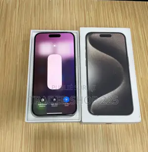 New Apple iPhone 15 Pro 128 GB Argenté