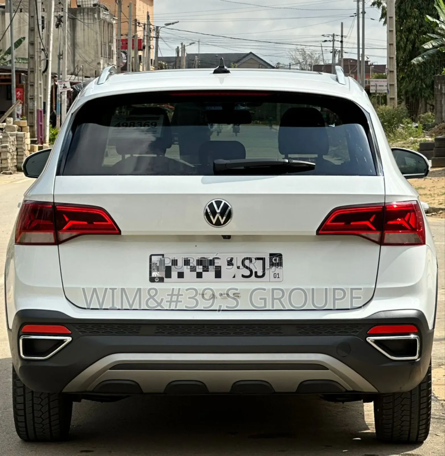 New Volkswagen Taos 2023 Blanc