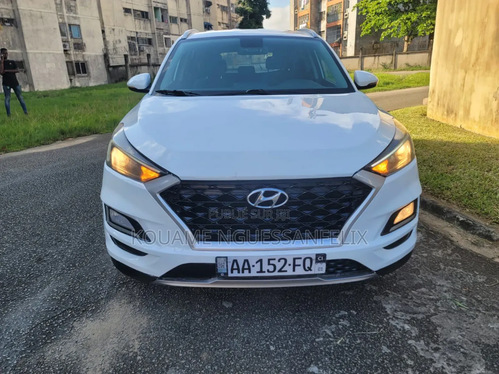 Hyundai Tucson 2021 Blanc