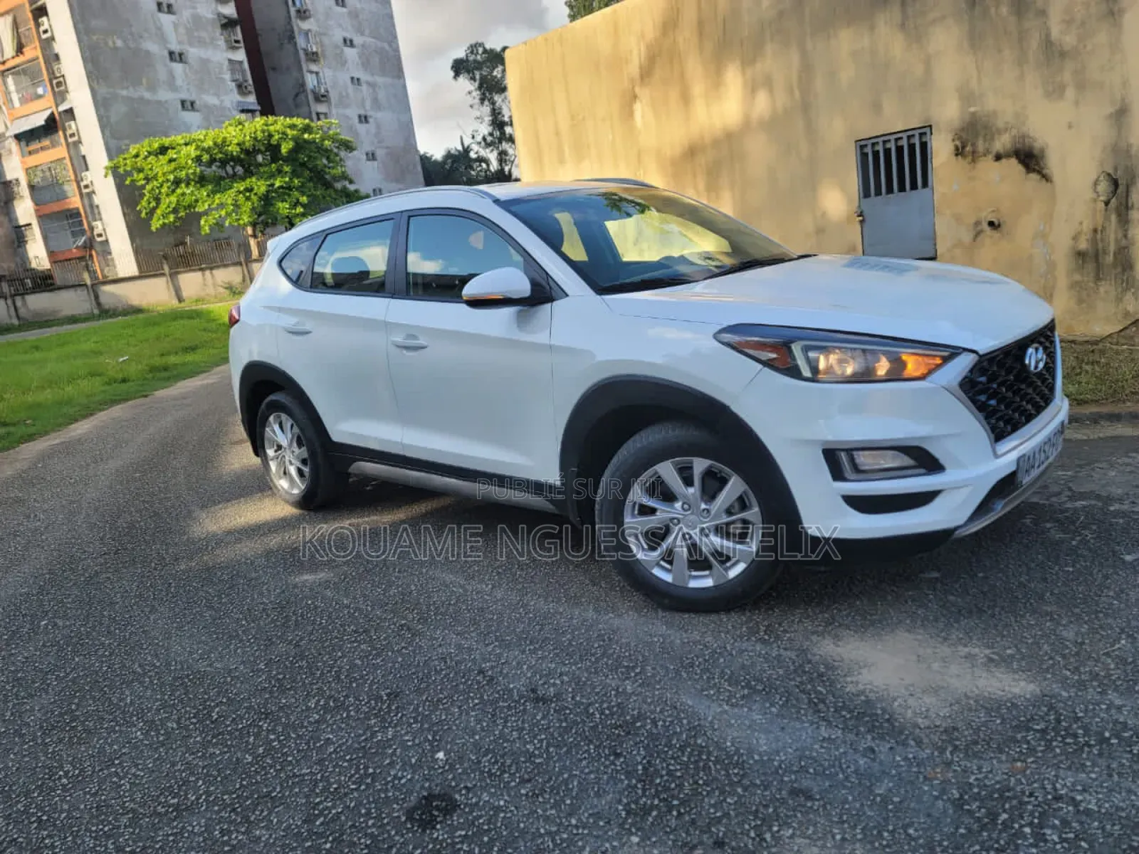 Hyundai Tucson 2021 Blanc