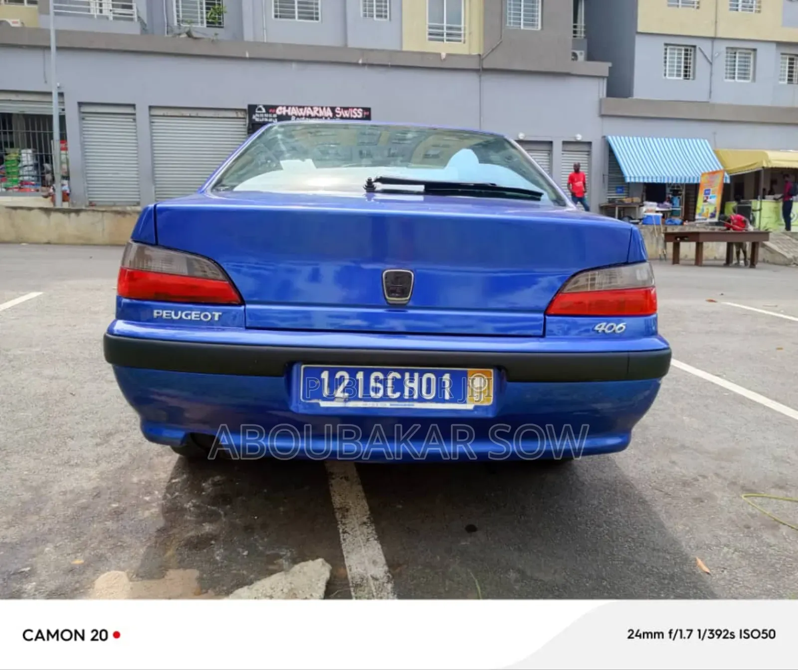 Peugeot 406 2017 Blue