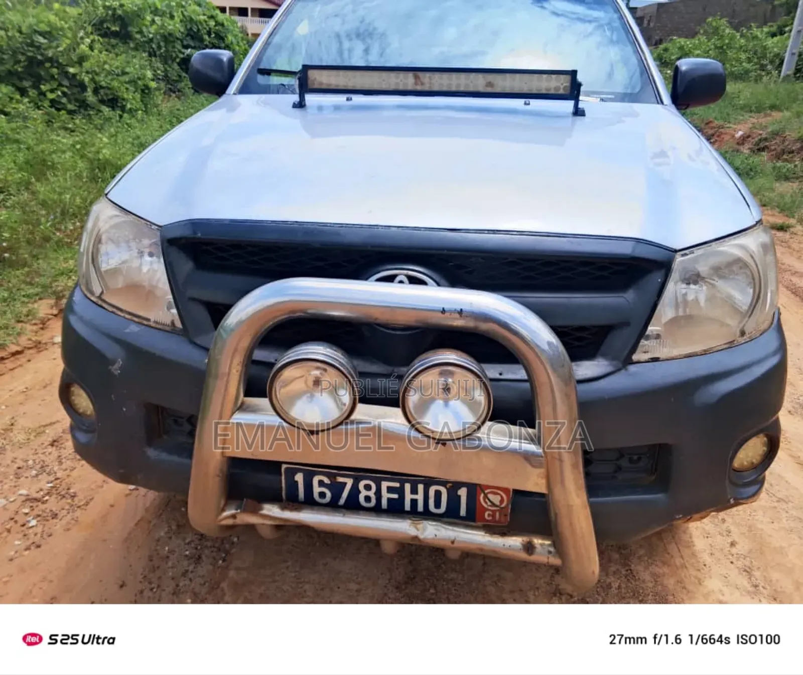 Toyota Hilux 2010 Gris