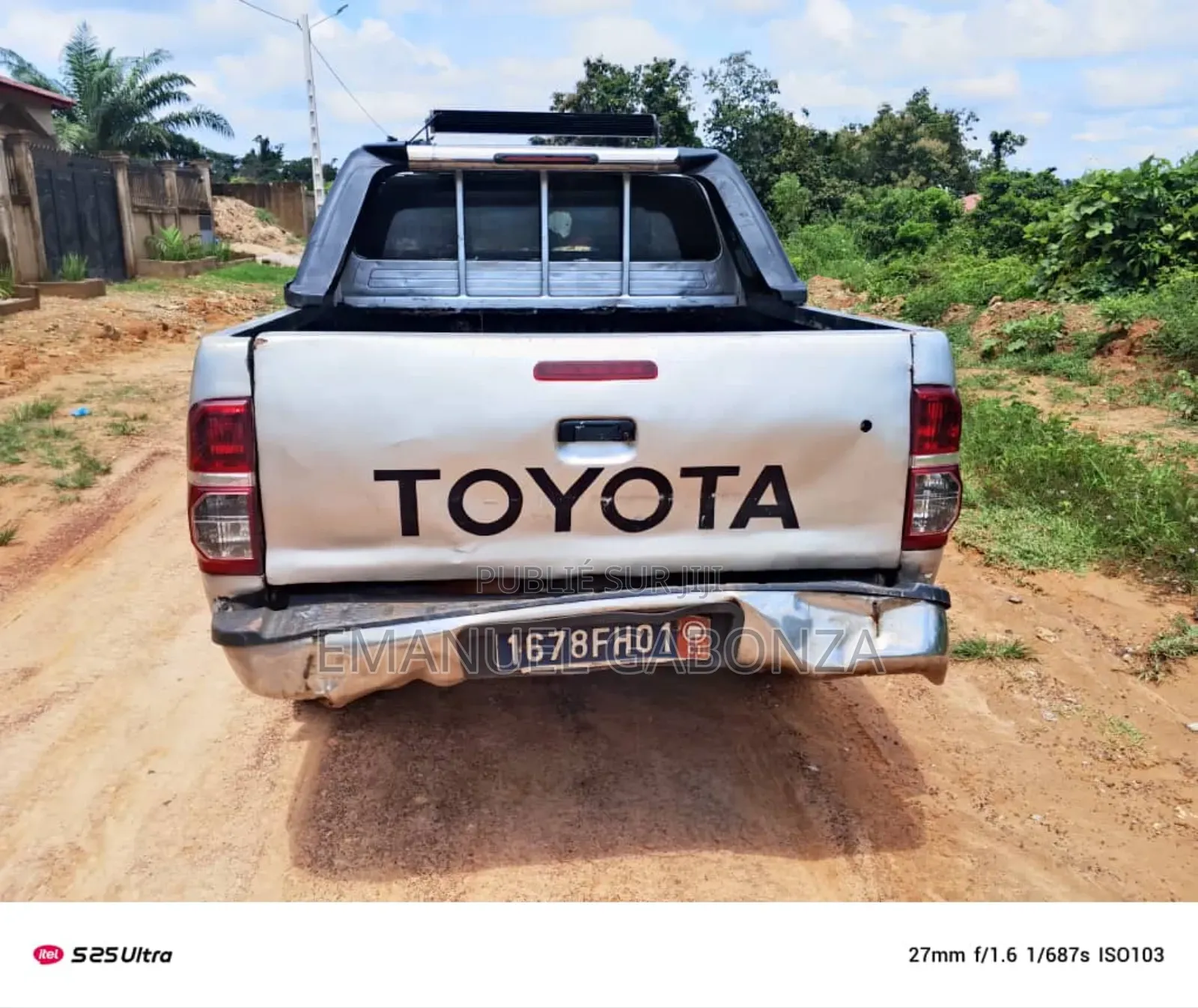 Toyota Hilux 2010 Gris