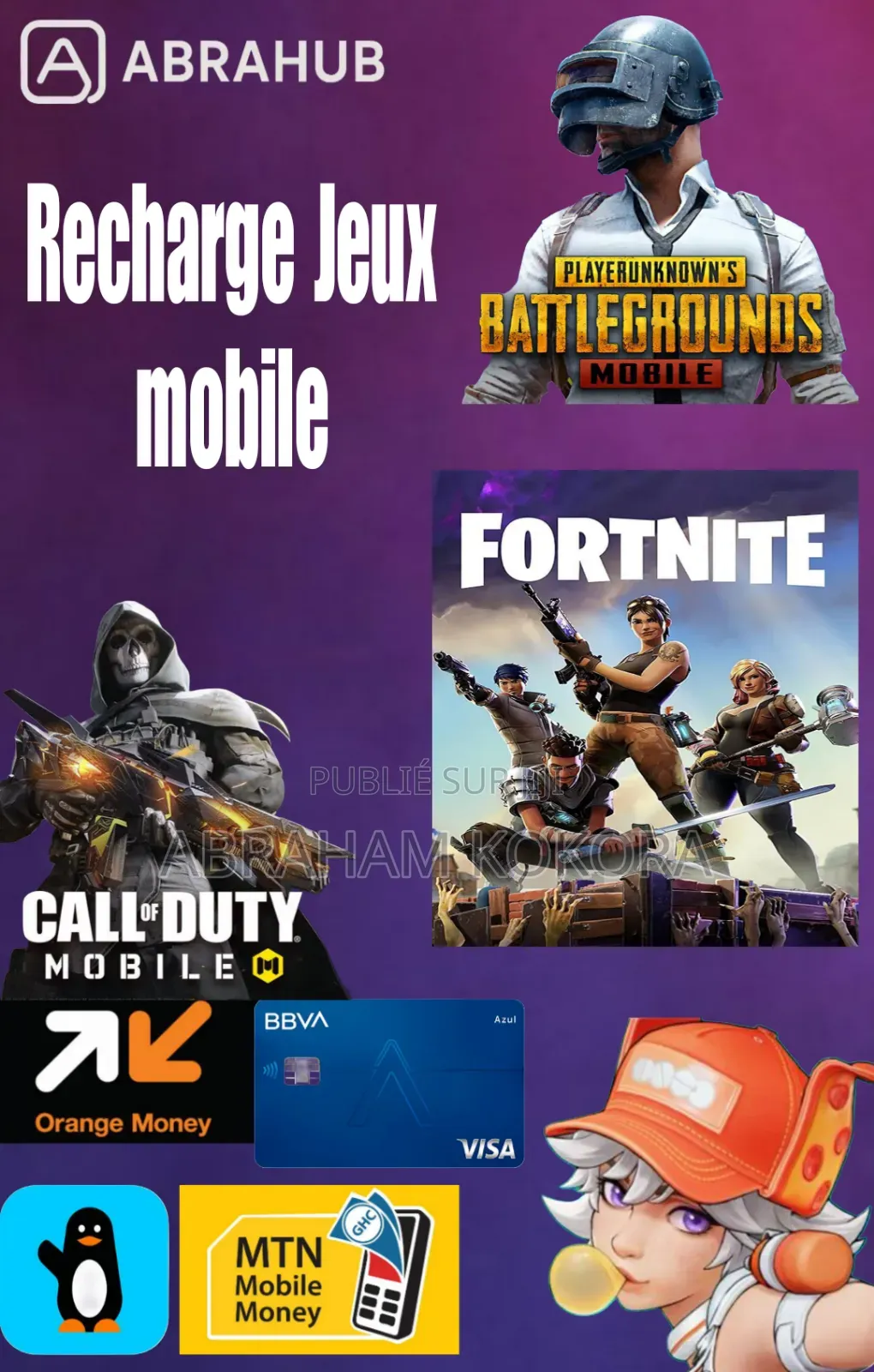 Recharge Compte Jeux