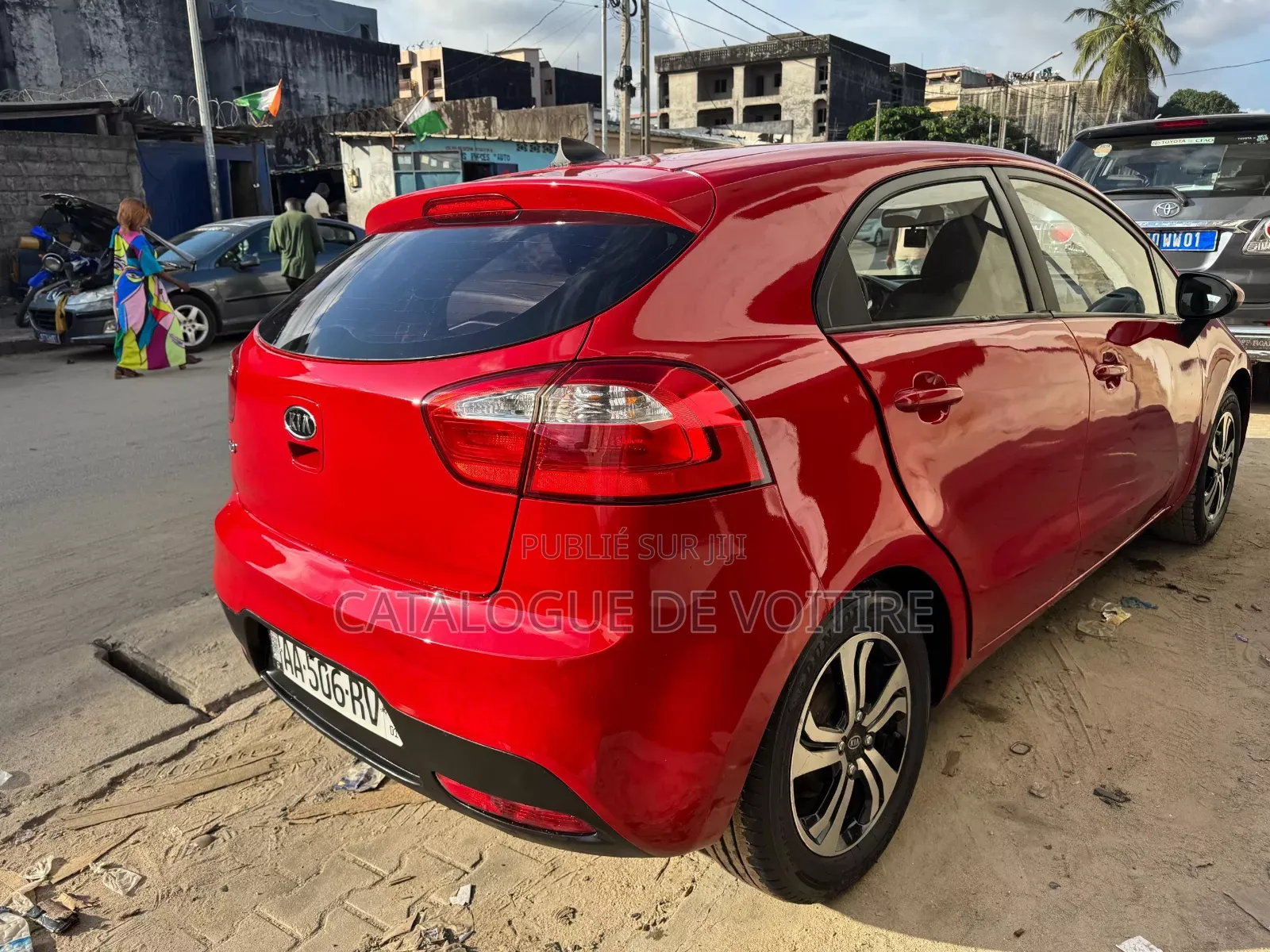 Kia Rio 2012 Bordeaux