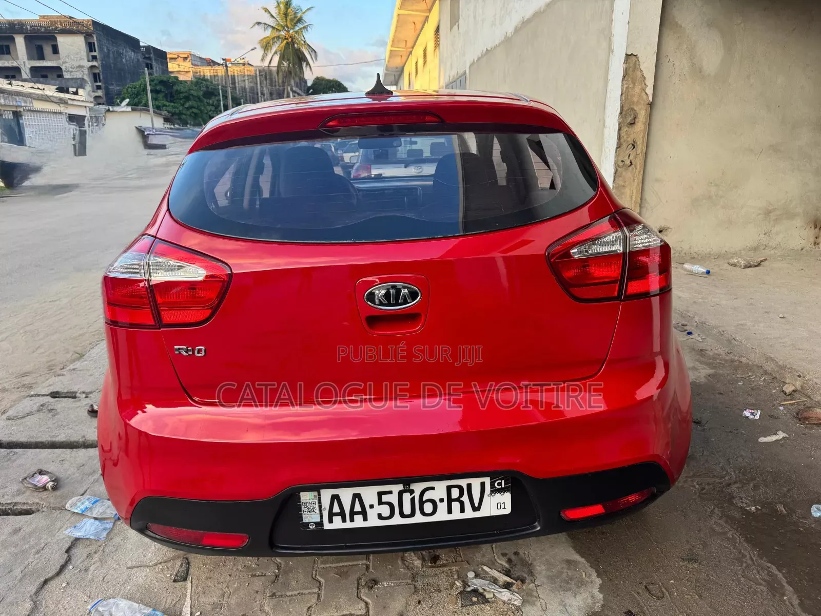 Kia Rio 2012 Bordeaux