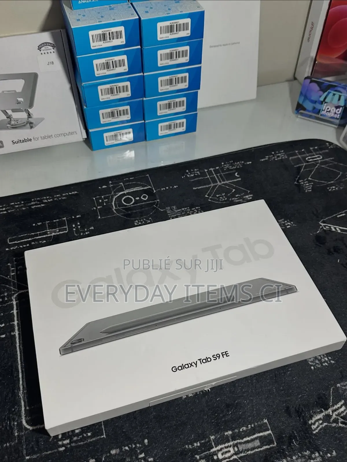 New Samsung Galaxy Tab S9 FE 1 TB Argenté