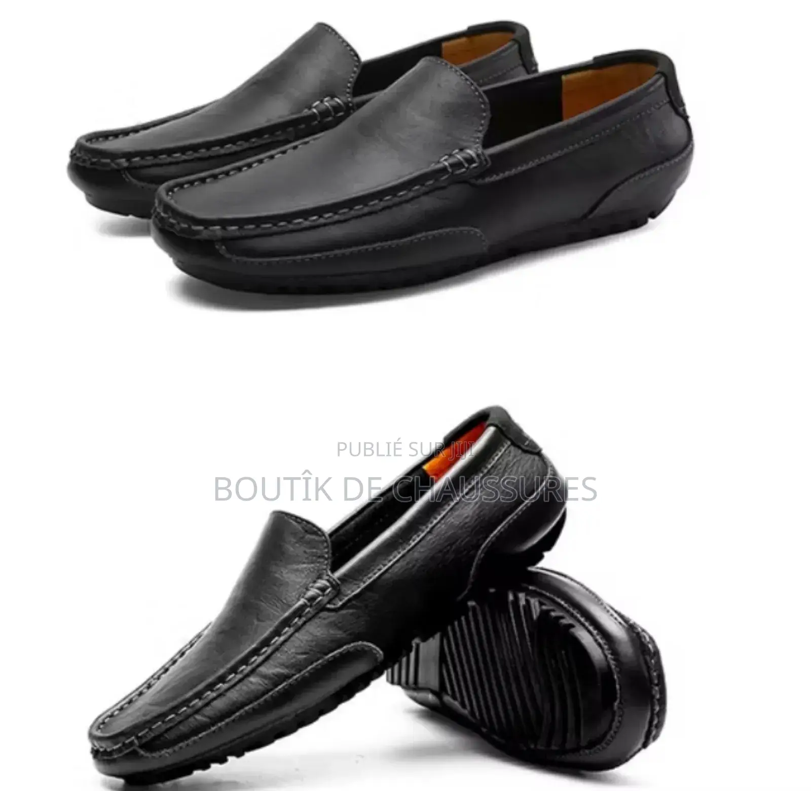Mocassin Homme en Cuir, Classique Et Confortable.