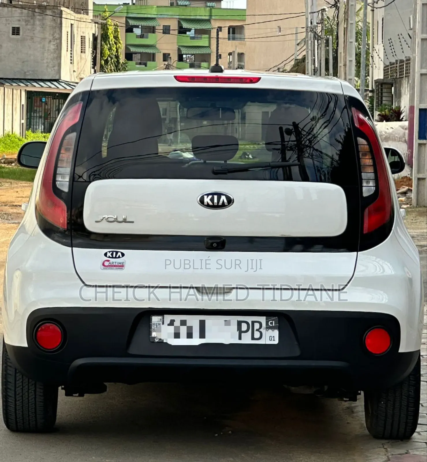 Kia Âme 2020 Blanc