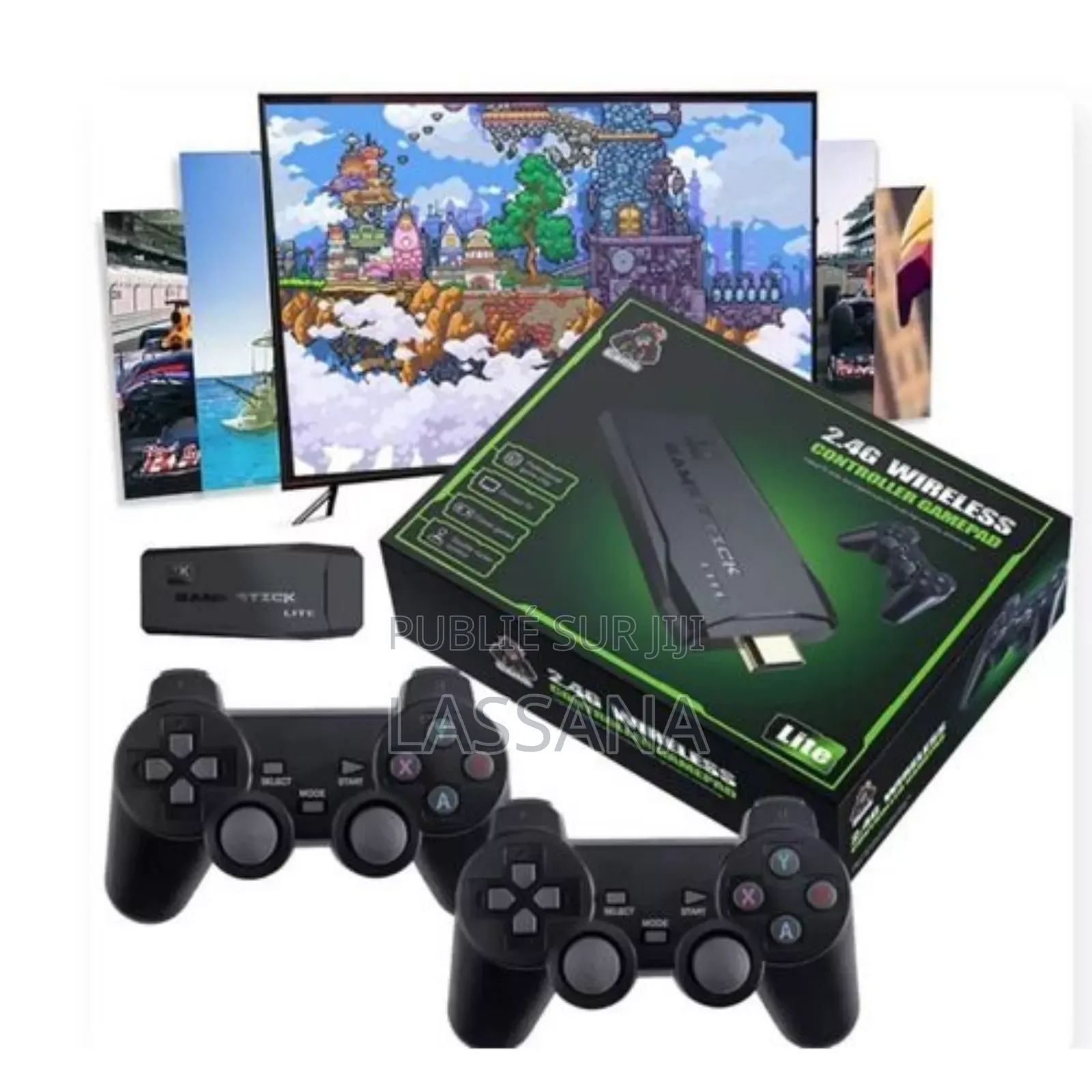 Console De Jeu Vidéo Stick Lite , 64 Go, 10000 Jeux Intégrés