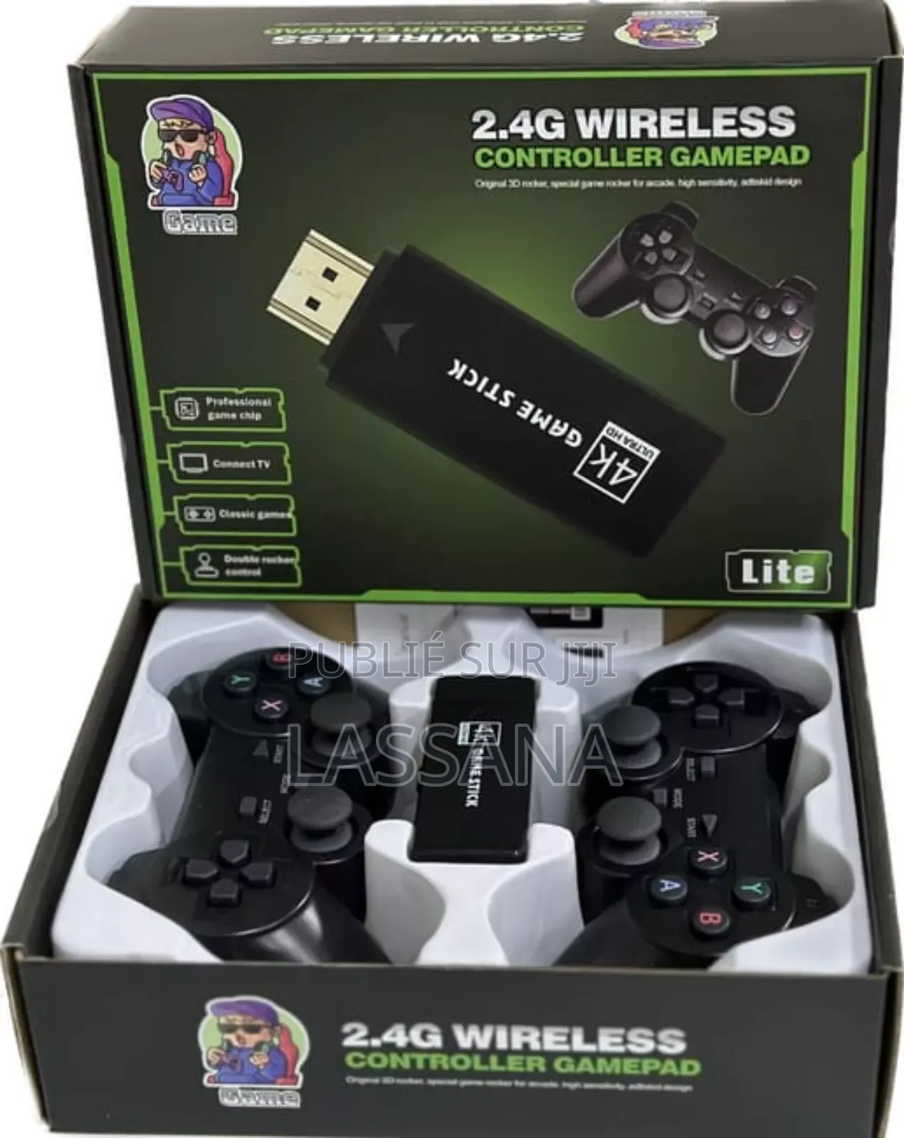 Console De Jeu Vidéo Stick Lite , 64 Go, 10000 Jeux Intégrés