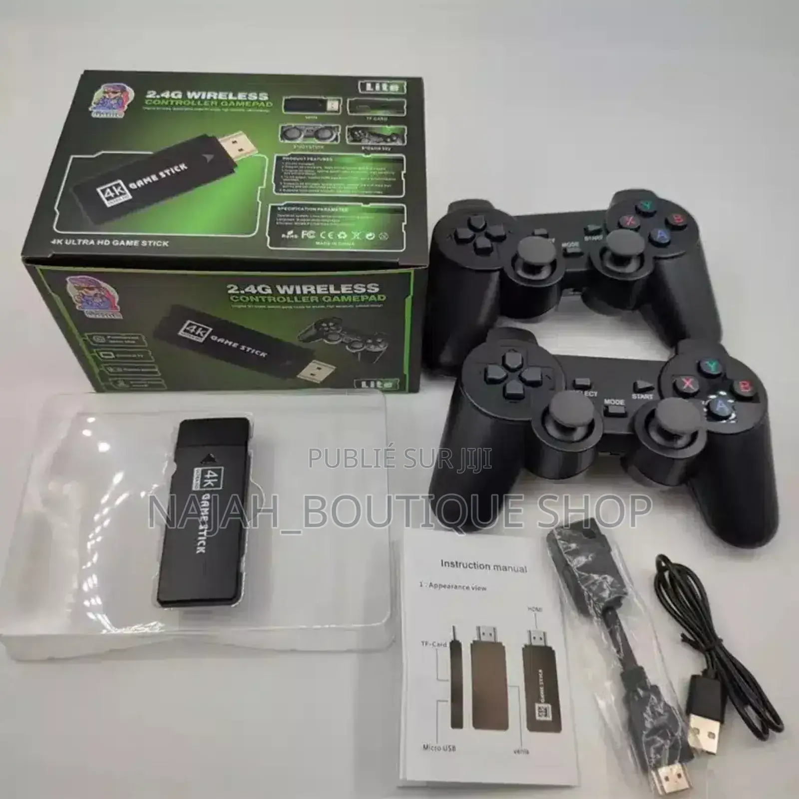 Console De Jeu Vidéo Stick Lite , 64 Go, 10000 Jeux Intégrés