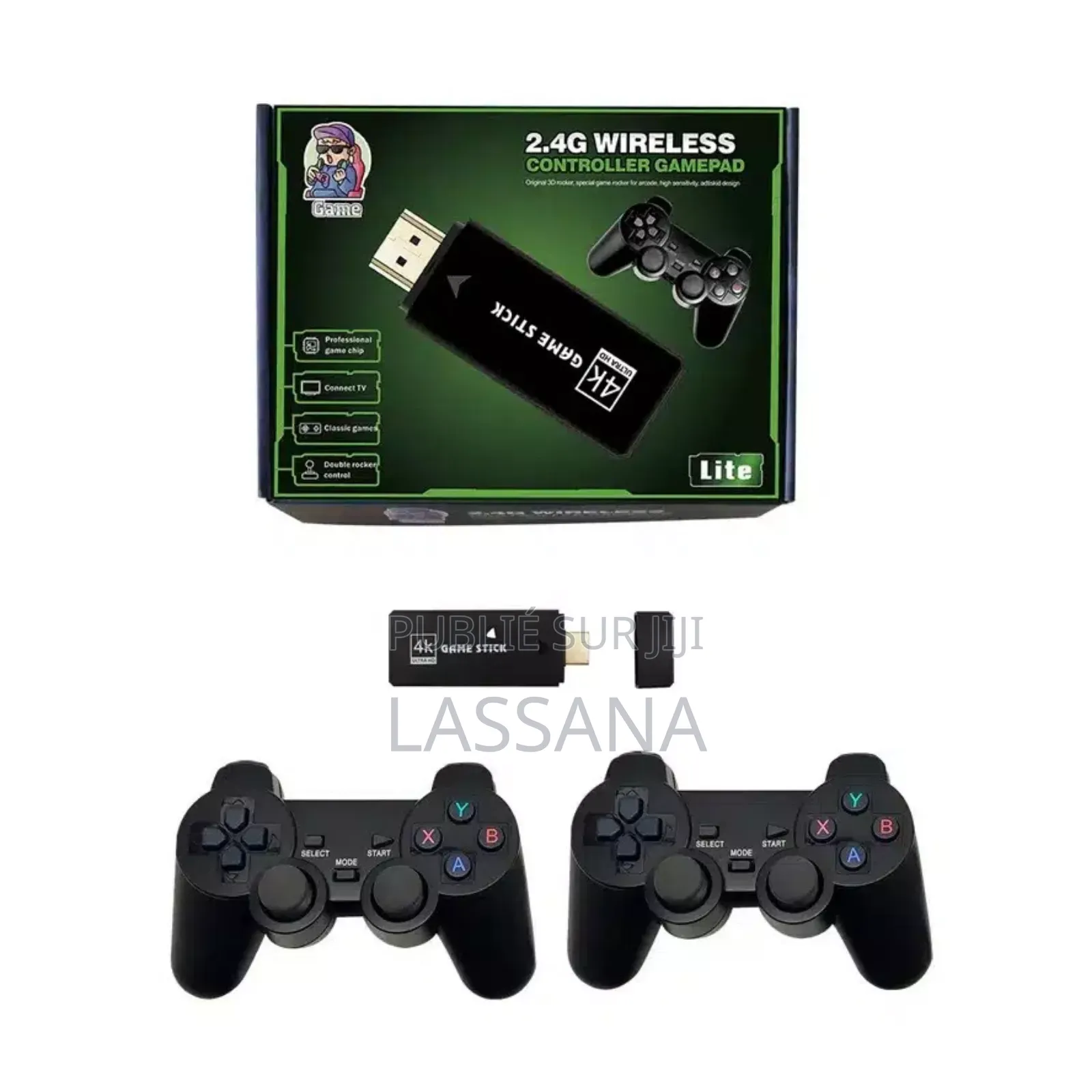 Console De Jeu Vidéo Stick Lite , 64 Go, 10000 Jeux Intégrés